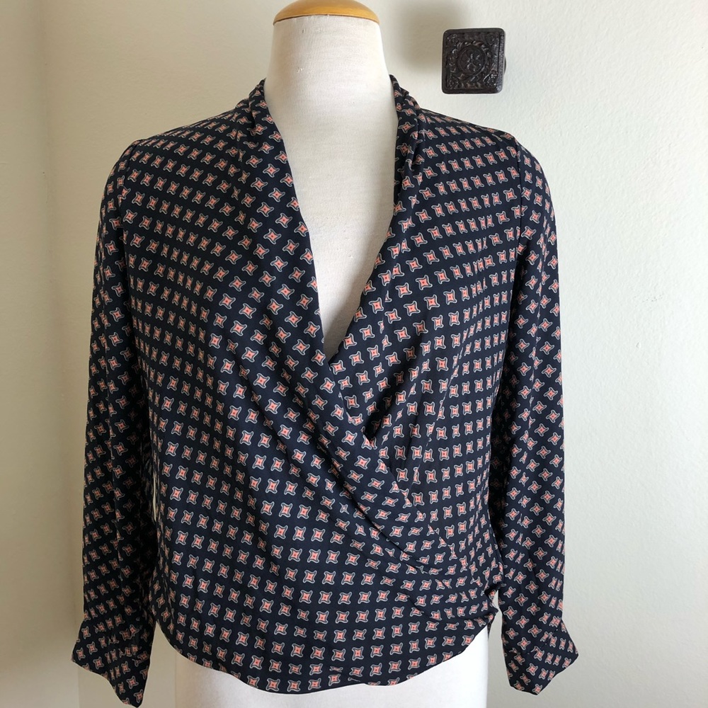Long sleeve blouse